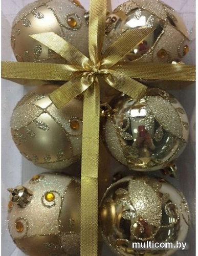 Елочная игрушка Волшебная страна Зимний 007487 (6 шт)