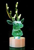 3D-фигура Neon-night Олень на подставке, RGB [501-042]