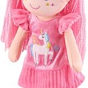 Кукла Maxitoys Лера с розовыми волосами в платье MT-CR-D01202318-35