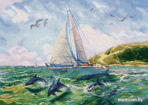 Набор для вышивания Овен Морские прогулки 1497
