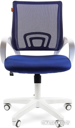 Кресло CHAIRMAN 696 white (синий)