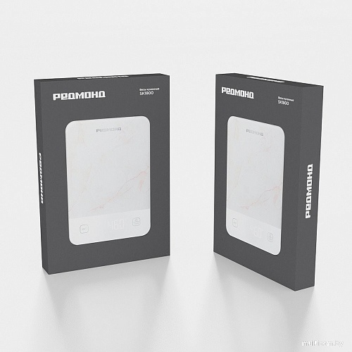 Кухонные весы Redmond (Редмонд) SK1800 (белый мрамор)