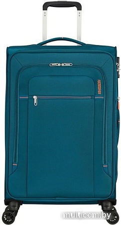 Чемодан-спиннер American Tourister Crosstrack Navy/Orange 67 см