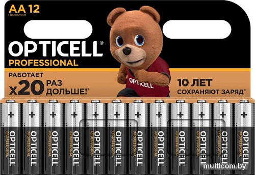 Батарейка Opticell Professional AA 5052005 (12 шт)