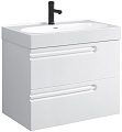 Belux Тумба под умывальник Стокгольм НП 70-02 (1, белый глянцевый)