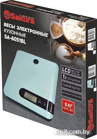 Кухонные весы Sakura SA-6051BL