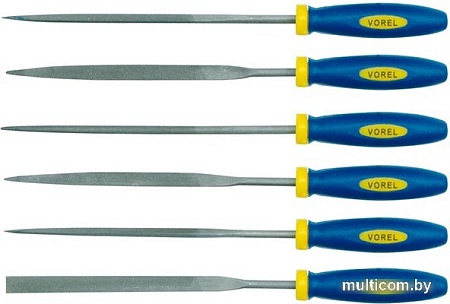 Набор напильников Vorel 25351 (6 предметов)