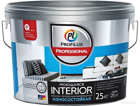 Profilux ВД Interior моющаяся (2.5 кг, белый)