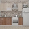 Кухня ВерсоМебель ВерсоЛайн 6-1.6 (ясень шимо светлый/ясень шимо темный)