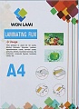 Пленка для ламинирования Won Lami матовая A4 100 мкм, 100 л