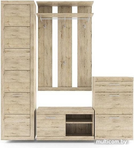 Тумба Anrex Oskar 1D2N Дуб Санремо