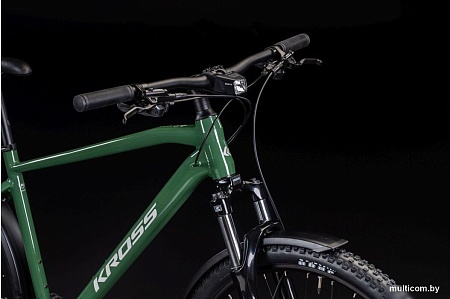 Велосипед Kross Hexagon 4.0 EQ 29 M/18" 2024 (разобранный, зеленый)