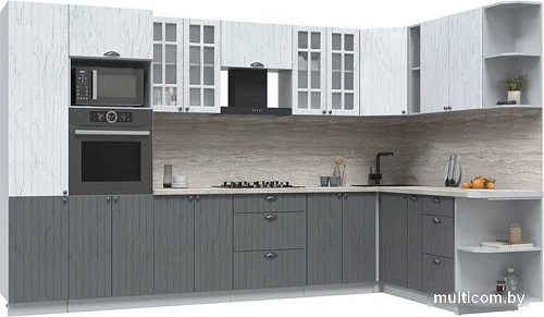 Интерлиния Берес 1.88x3.4 ВТ правая (дуб полярный/дуб серый/травертин серый)