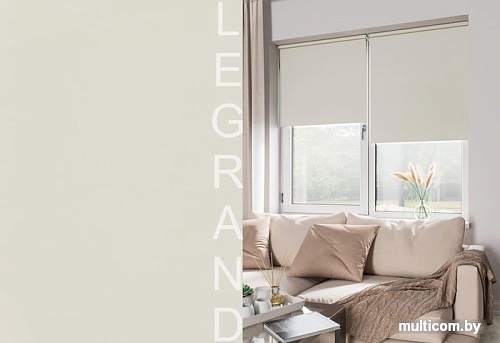 Рулонные шторы Legrand Блэкаут 42.5x175 (экрю)