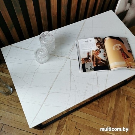 Журнальный столик Domm CT662 (белый мрамор)