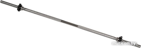 Гриф для штанги MB Barbell Прямой 1250 мм (с гайками)
