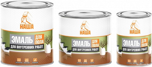 Кубанские краски Наша для пола 1.8 кг (терракот)