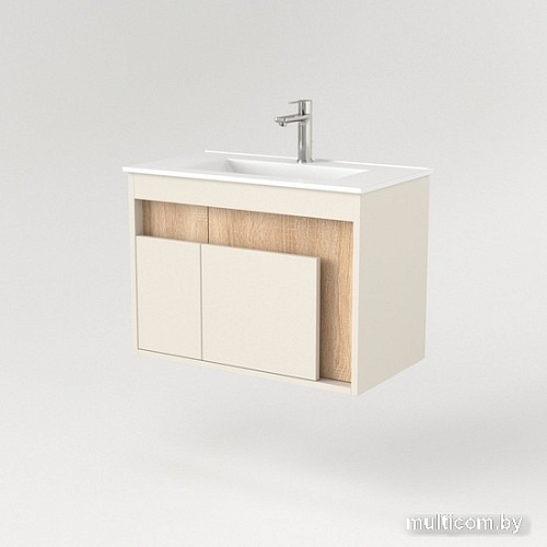 Дабер Тумба под умывальник 016 WeltWasser Deilbach 7517-70 Т16.7W.0.18 (бежевый/дуб бардолино)