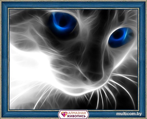 Алмазная мозаика Алмазная Живопись Кошачий взгляд АЖ-1232