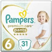 Трусики-подгузники Pampers Premium Care 6 (31 шт)