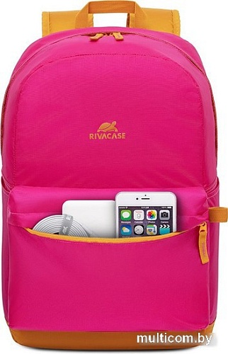Городской рюкзак Rivacase Mestalla 5561 (розовый)