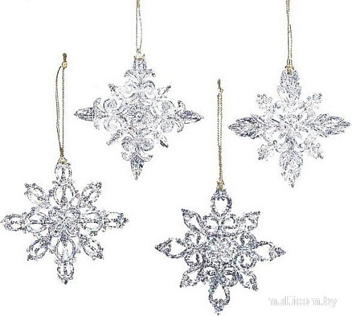 Елочная игрушка Kurt S. Adler Снежинка W3613