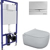 Унитаз Berges Wasserhaus Ego Rimless + Toma Slim SO + Novum525 + F3 047253