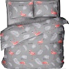 Постельное белье Блакiт Фламинго 2сп 70х70 545305/457972