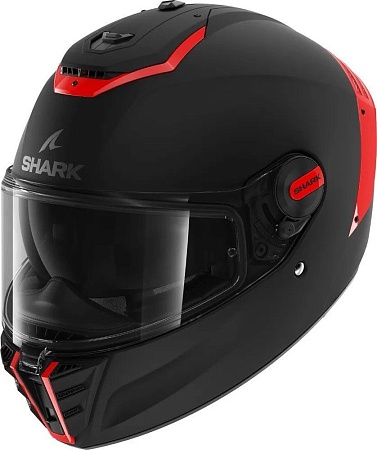 Shark Spartan Rs Blank (р. 2XL, черный матовый/красный)