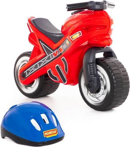 Каталка Полесье МХ 46765 (со шлемом)