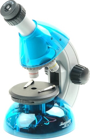 Детский микроскоп Микромед Атом 40x-640x 27388 (лазурь)