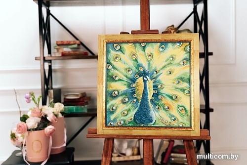 Набор для вышивания Золотое руно Павлин РС-022