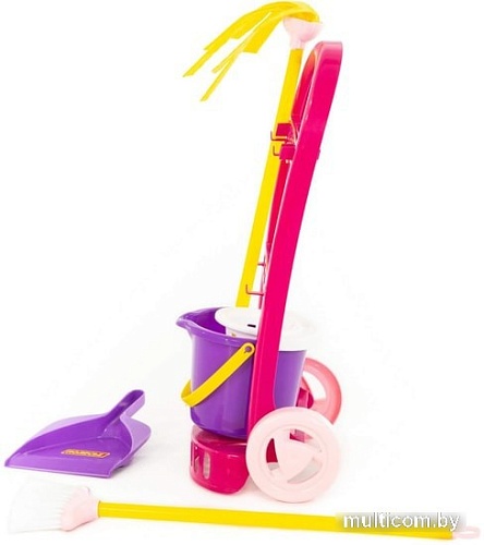 Набор хозяйственный игрушечный Полесье Чистюля-мини 44747