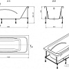 Ванна Roca Line 170x70 ZRU9302924