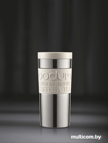 Термокружка Bodum Travel Mug 0.35л (белый)