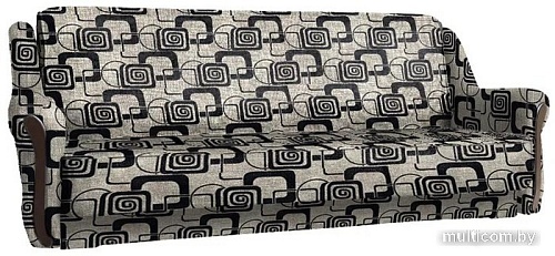 Диван Асмана Анна-1 (рогожка кубики коричневые)