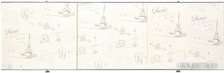 Фронтальный экран под ванну Comfort Alumin Париж серый 1.5