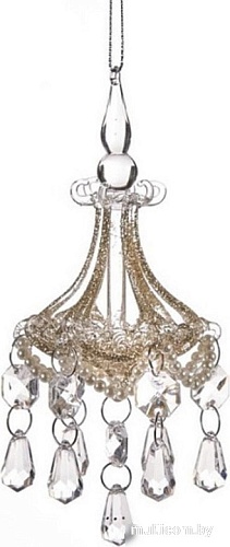 Елочная игрушка Goodwill Xmas 2024 Люстра P 37025