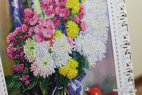 Набор для вышивания Золотое руно Хризантемы и гранаты РТ-159