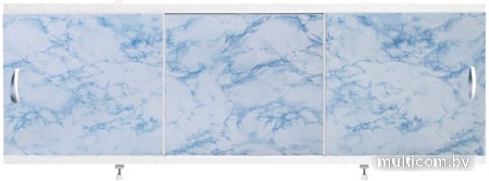 Фронтальный экран под ванну Alavann Оптима 170 (серо-синий мрамор)