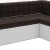Угловой диван Мебель-АРС Ганновер правый 178x82x103 (кордрой коричневый)