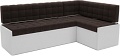 Угловой диван Мебель-АРС Ганновер правый 178x82x103 (кордрой коричневый)