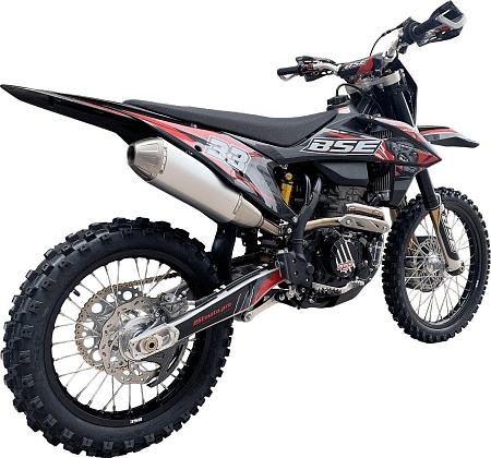 Мотоцикл BSE T8 Red Bear (красный)