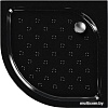 Душевой поддон Метакам Classic Black N 90x90 АПS_013574 (закругленный)