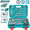 Универсальный набор инструментов Total THT421802 (82 предмета)
