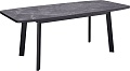 Кухонный стол Kenner AA1400 (черный/керамика/мрамор черный)