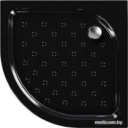 Душевой поддон Метакам Classic Black N 90x90 АПS_013574 (закругленный)