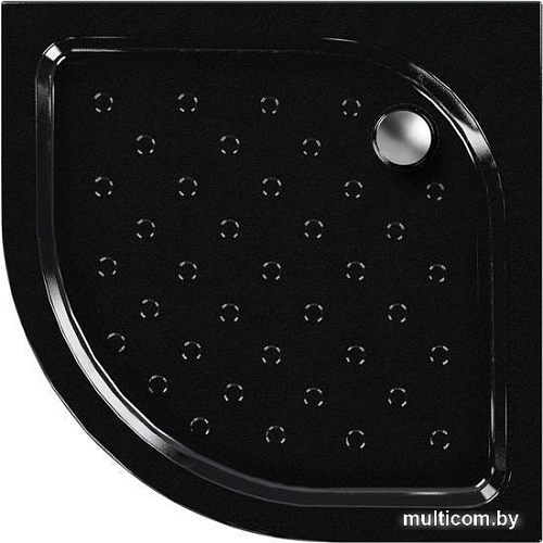 Душевой поддон Метакам Classic Black N 90x90 АПS_013574 (закругленный)