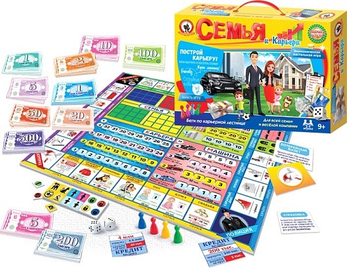 Настольная игра Русский стиль Семья и карьера