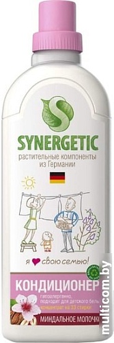 Кондиционер Synergetic Миндальное молочко 1 л